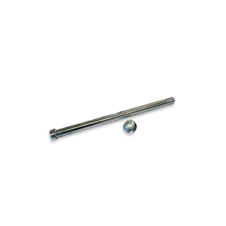 Ergal wheel axle with nut...