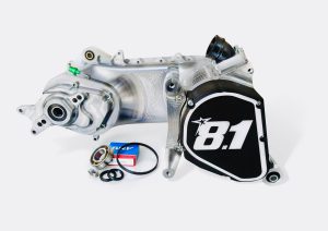 Carter motore completo 8.1 “Fireblade” per Gilera Runner 180, rapporti dado interno, carb. 35-39mm.