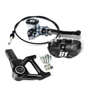 Kit freno 8.1 ant. rad. completo MC-11 + Hurricane per Zip SP/Vespa