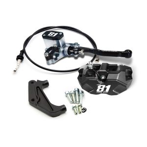 Kit freno anteriore completo 8.1 con MC-11 + pinza Hurricane per Gilera Runner 125-180cc 2T